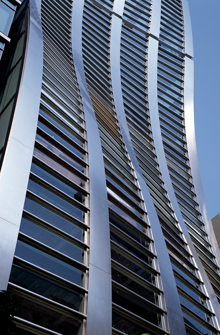 V88ビルディング 旧デビアス銀座ビルディング Works Jun Mitsui Associates Inc Architects Pelli Clarke Pelli Architects Japan Inc